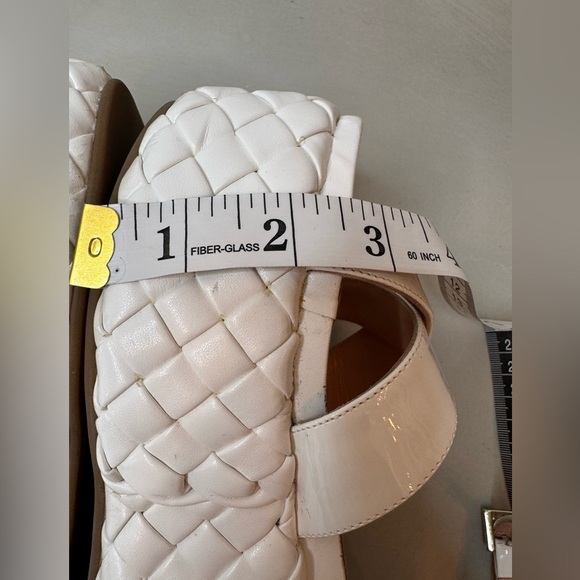 Pollini White Wedge Sandals – Size 7 – Made in Italy - Picture 11 of 17